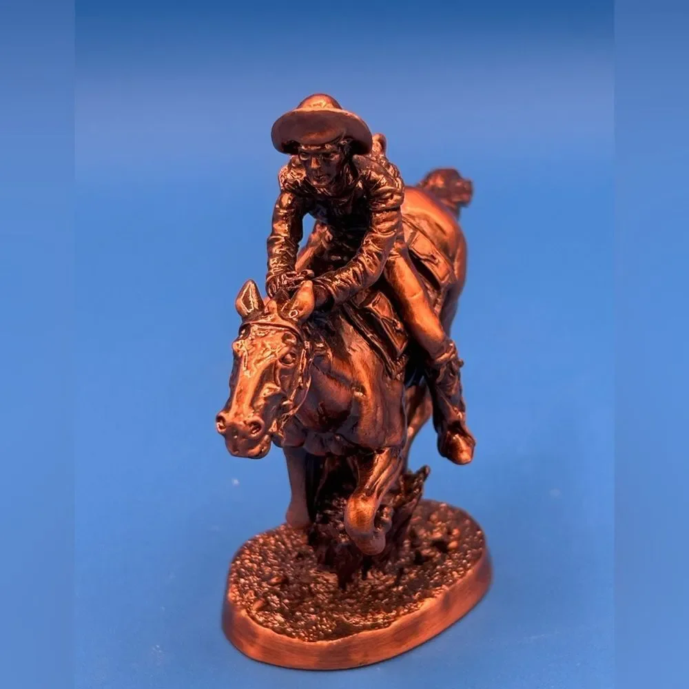 Hallmark Keepsake 1998 Pony Express Rider The Old West #1 Christmas Ornament EUC